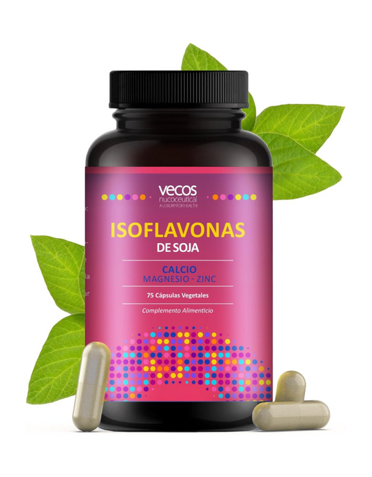 Isoflavonas De Soja Con Calcio, Magnesio Y Zinc
