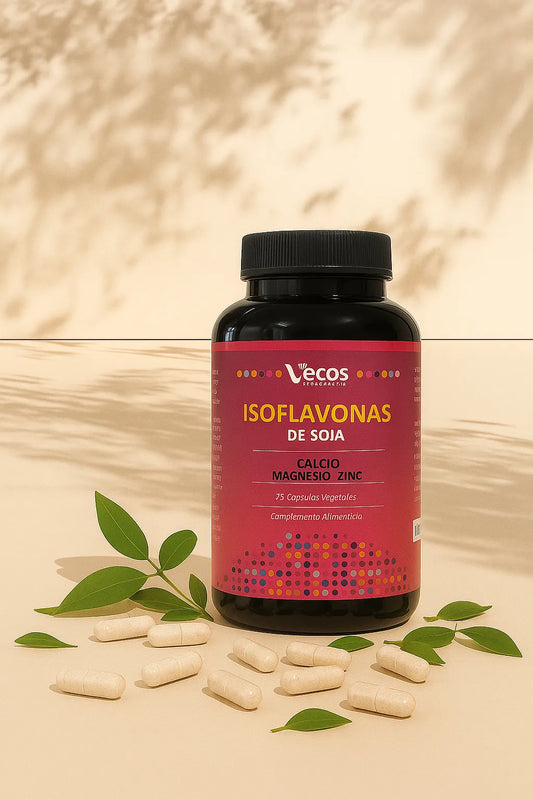 Isoflavonas De Soja Con Calcio, Magnesio Y Zinc