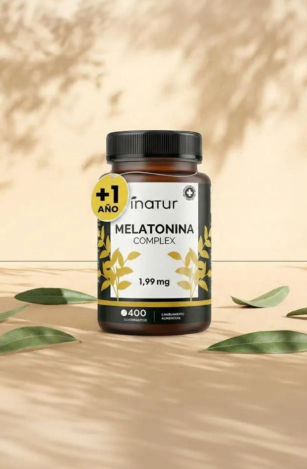 Melatonina Pura Con Magnesio, Pasiflora Y Vitamina B6